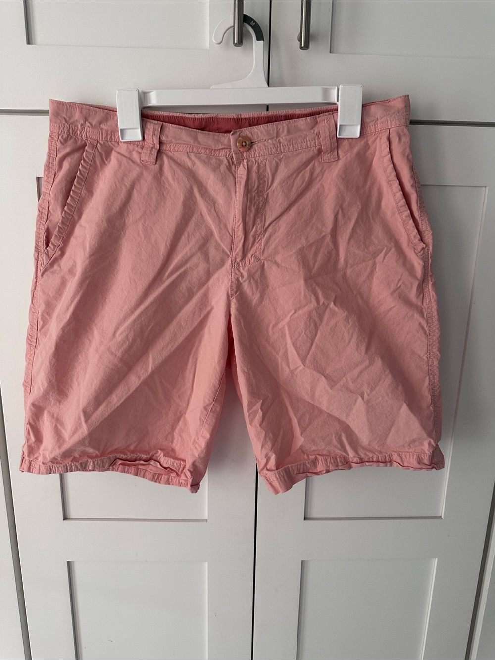 Columbia Sportswear coral pink cotton men’s short 34’